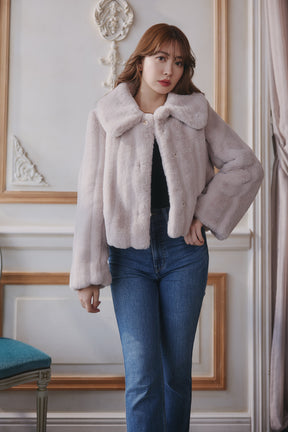 [New color] Winter Love Faux Fur Coat 