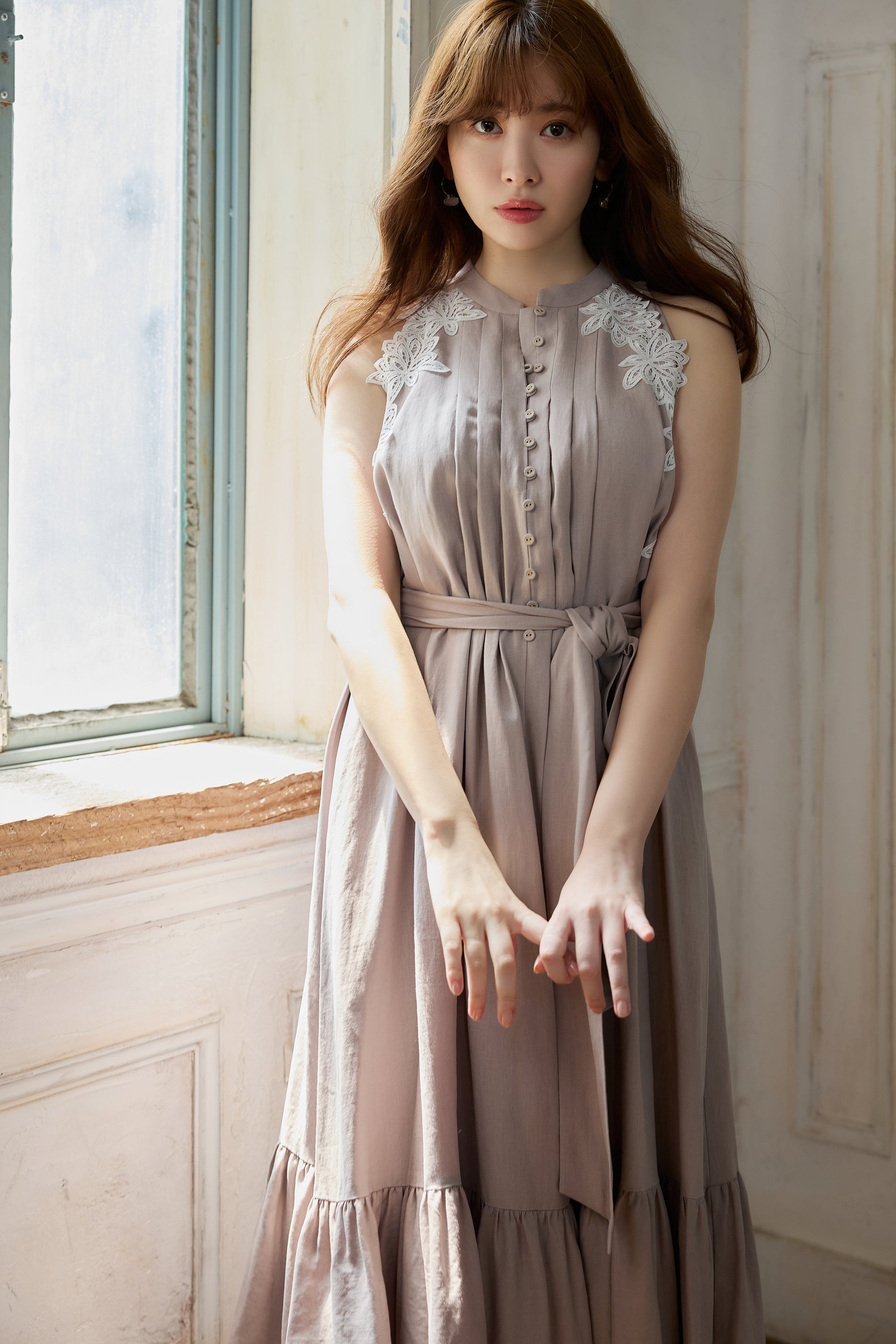 her lip to Notting Hill Belt Dress ワンピース-