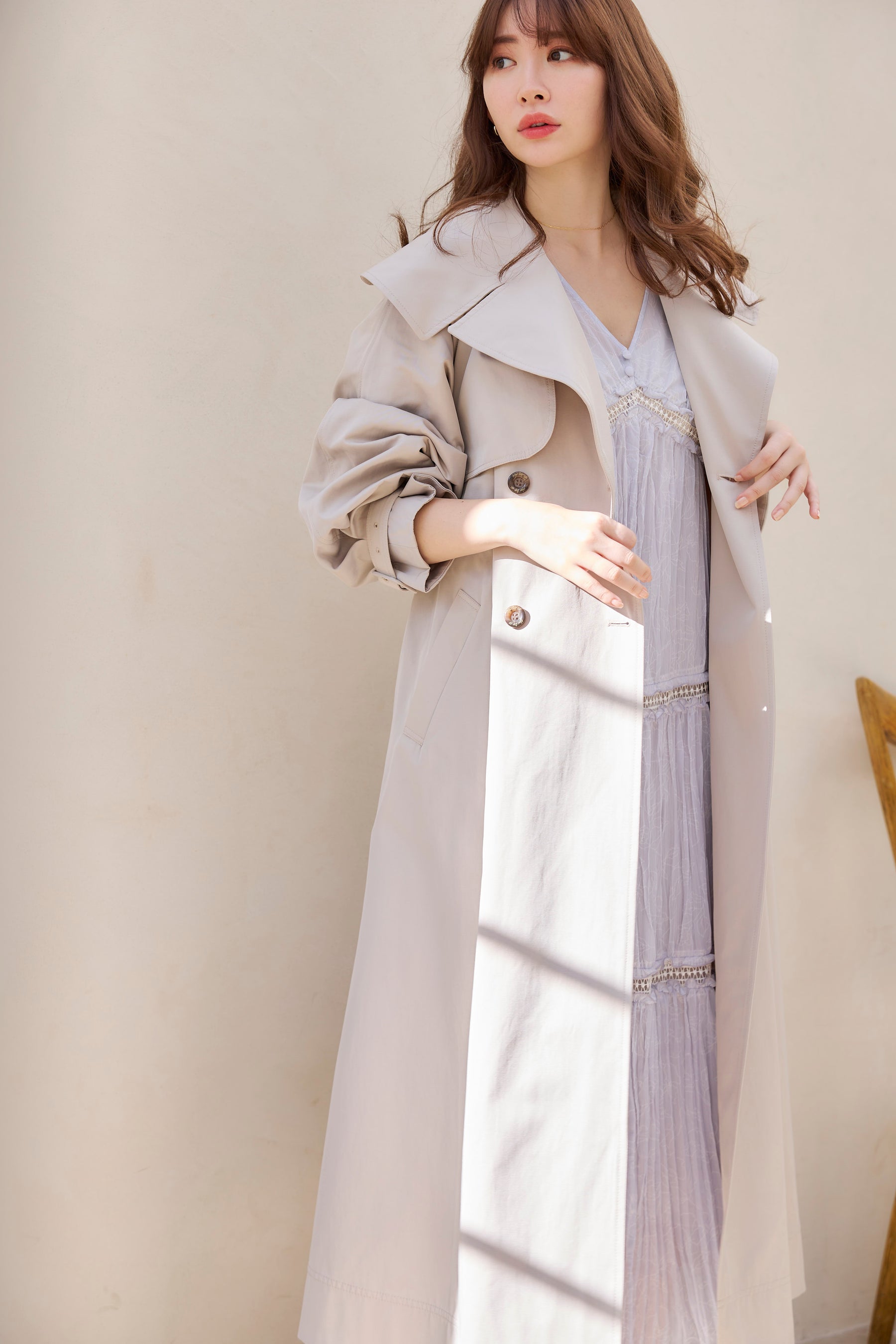 Grace Long Trench Coat