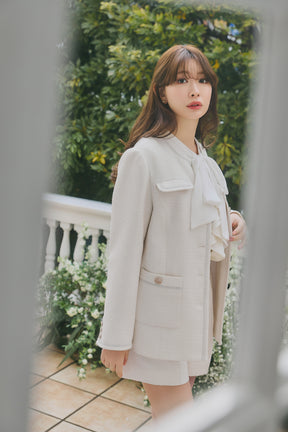 Classic Long Tweed Jacket