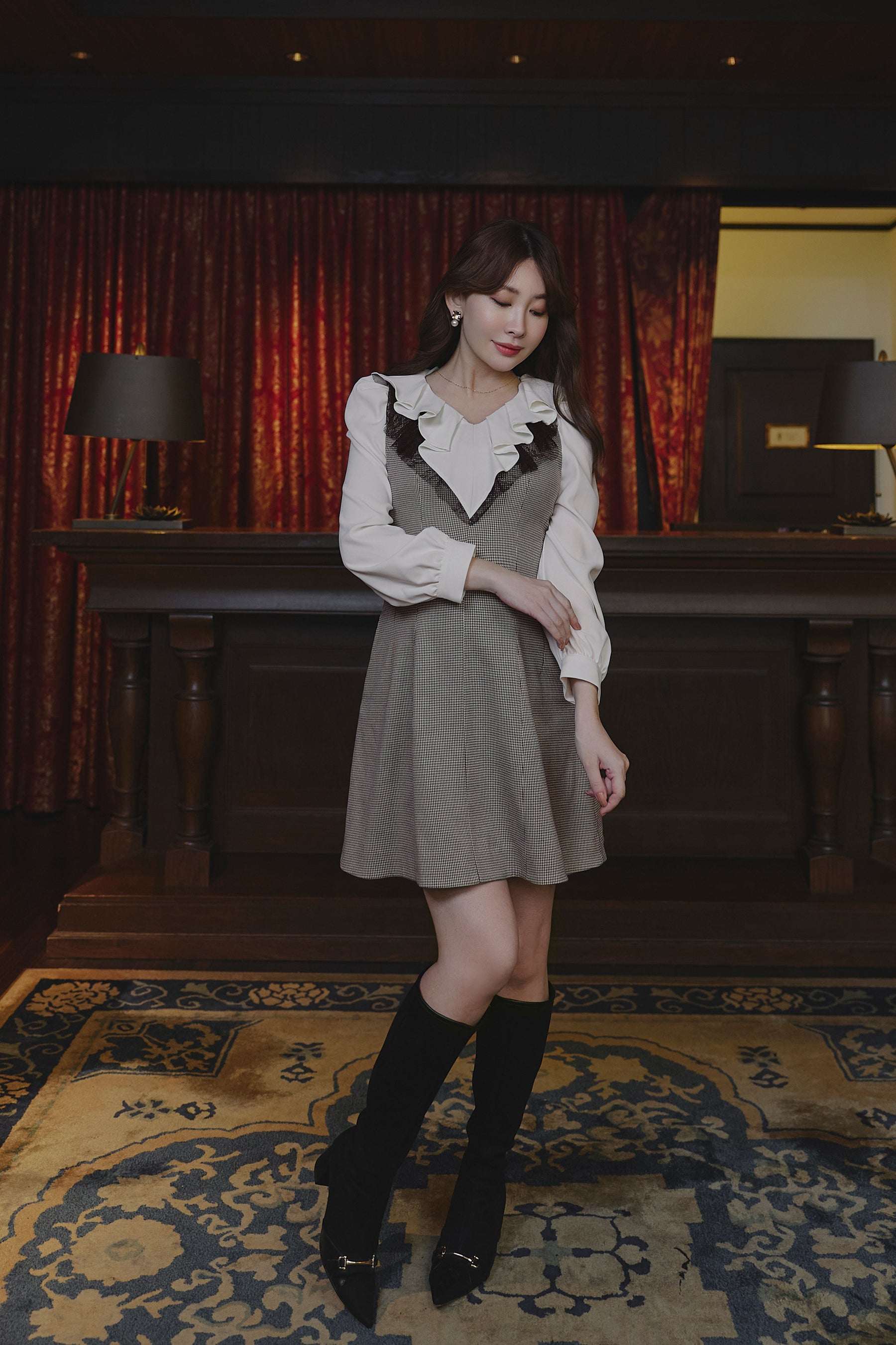 Eily Layered Mini Dress