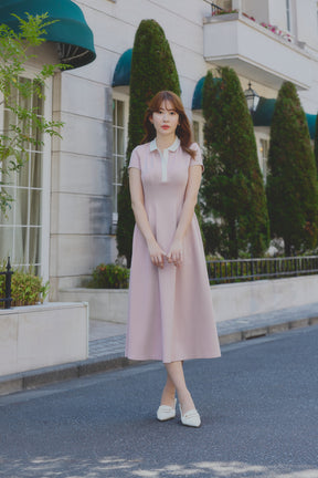 Short Sleeve Polo Dress