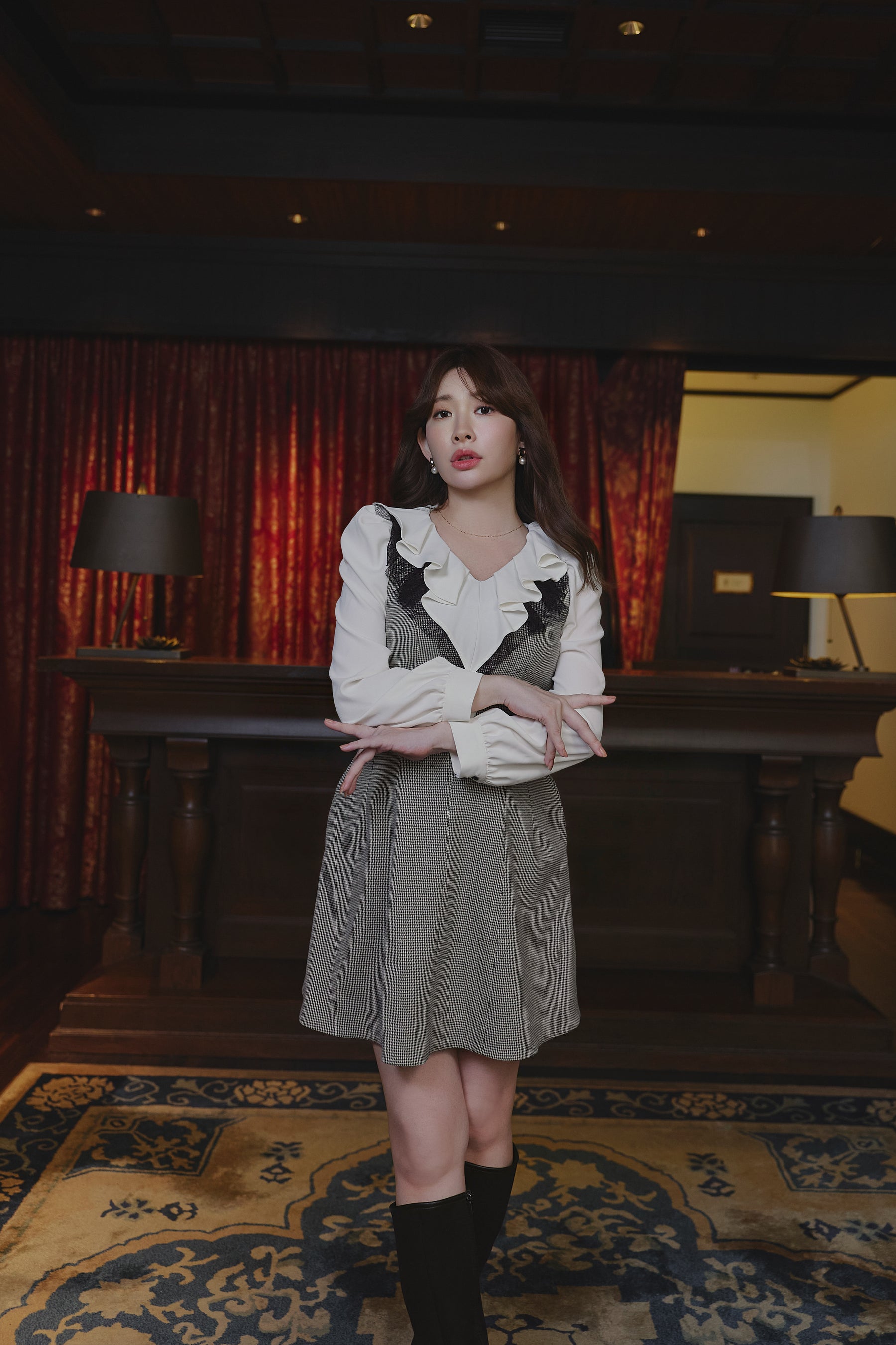 Eily Layered Mini Dress