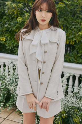 Classic Long Tweed Jacket