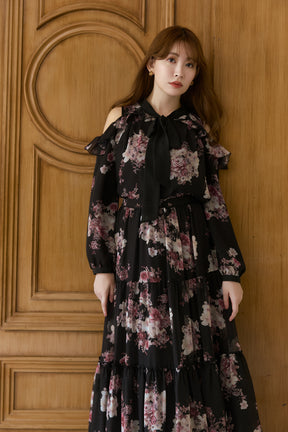 Isaline Bow-Tie Floral Blouse