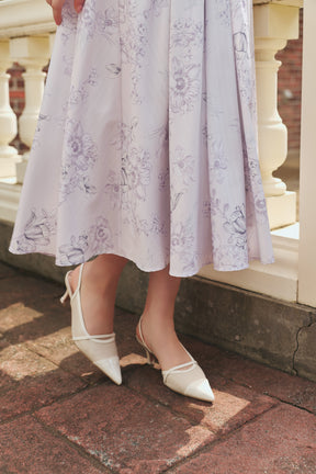 Two-Tone Slingback Pumps		