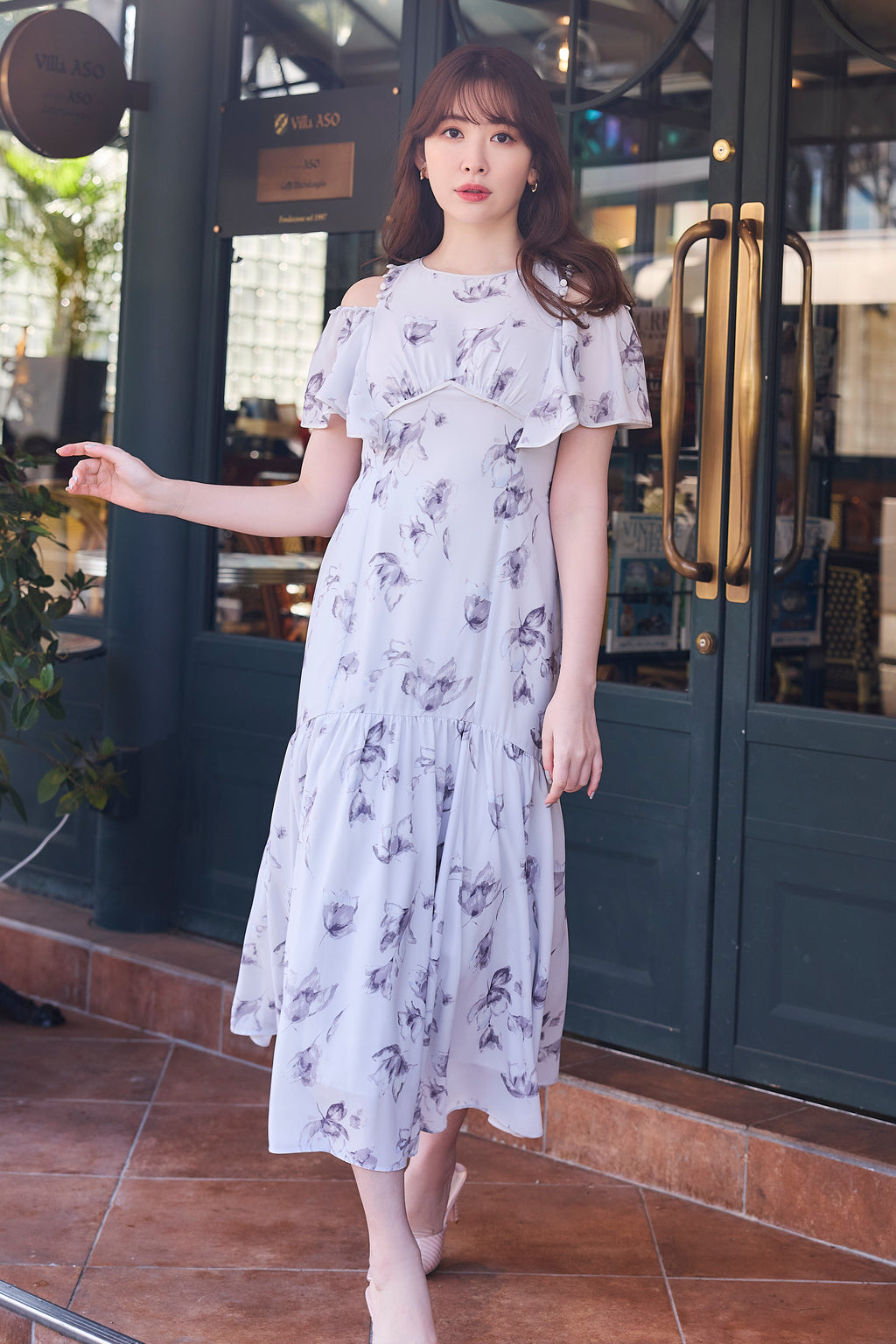 Laminak Floral Dress