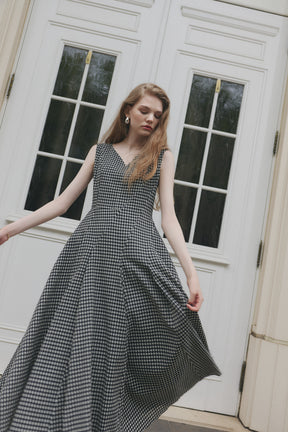 Vol.3 Heart-Neck Check Dress