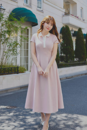 Short Sleeve Polo Dress