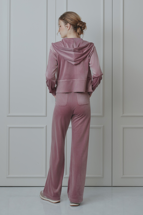 【rose】Off-Duty Sculpt Velour Set
