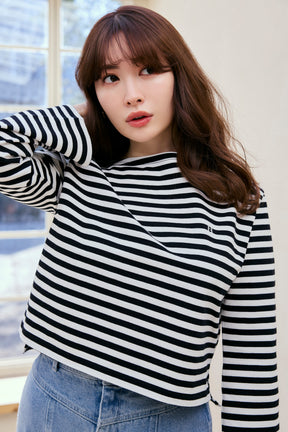 [New color] French Striped Top