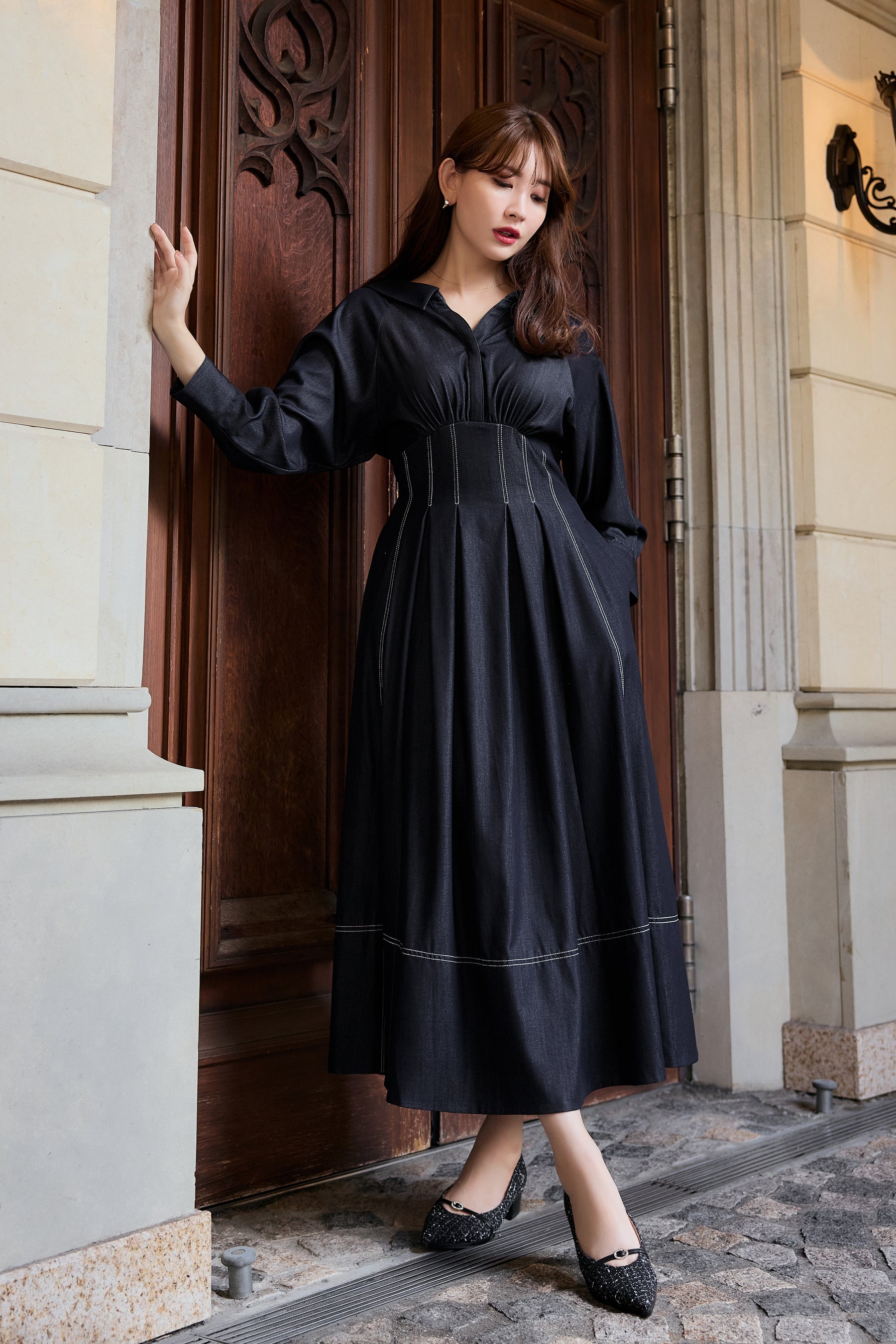 Montecristo Long Dress  herlipto ハーリップトゥシャツワンピ