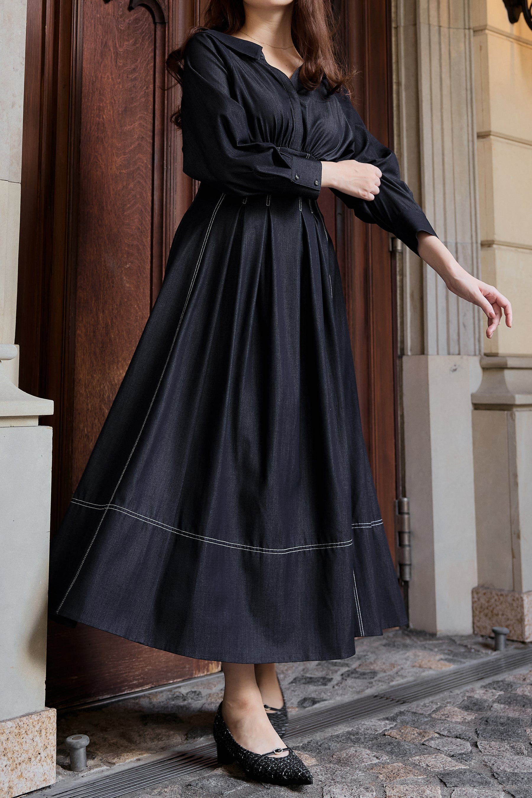 ハーリップトゥ　Montecristo Long Dress ワンピース即購入可能になります