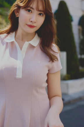 Short Sleeve Polo Dress