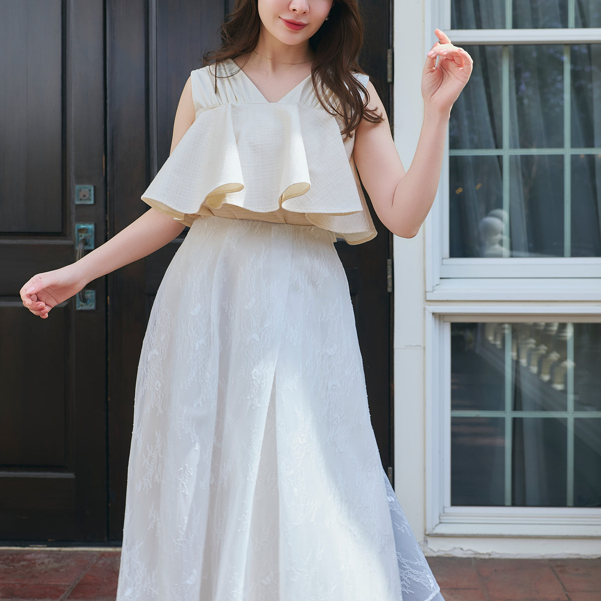 Souffle Lace Skirt