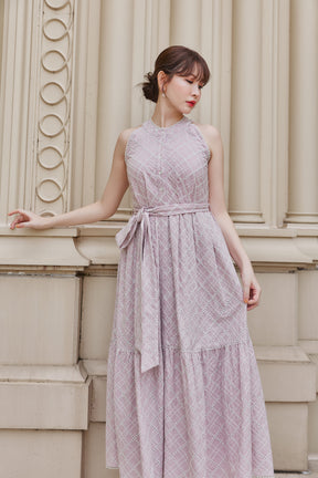 Leira Lace Trim Dress