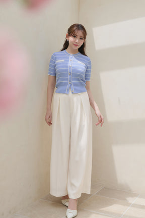 Nicola Short Sleeve Knit Cardigan