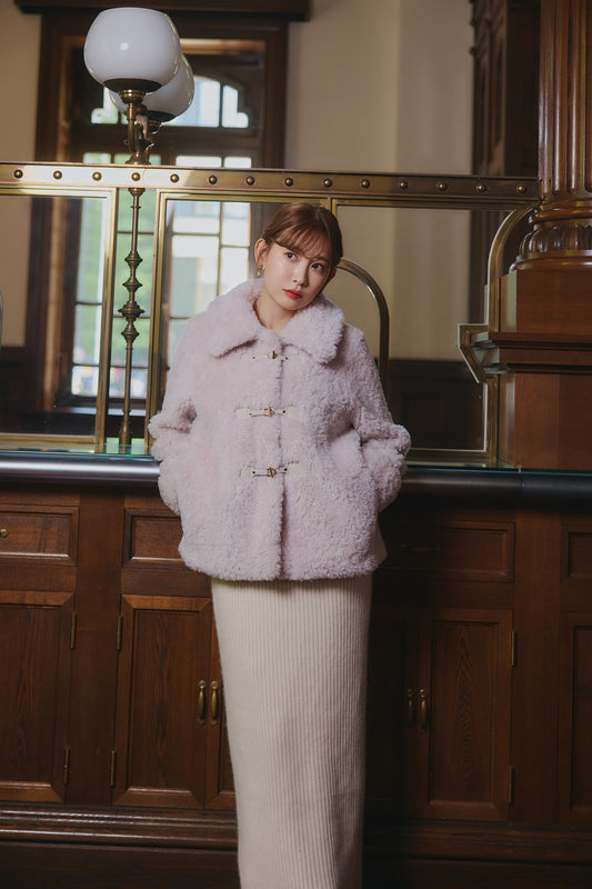 【10月下旬発送】Bambina Faux Fur Coat