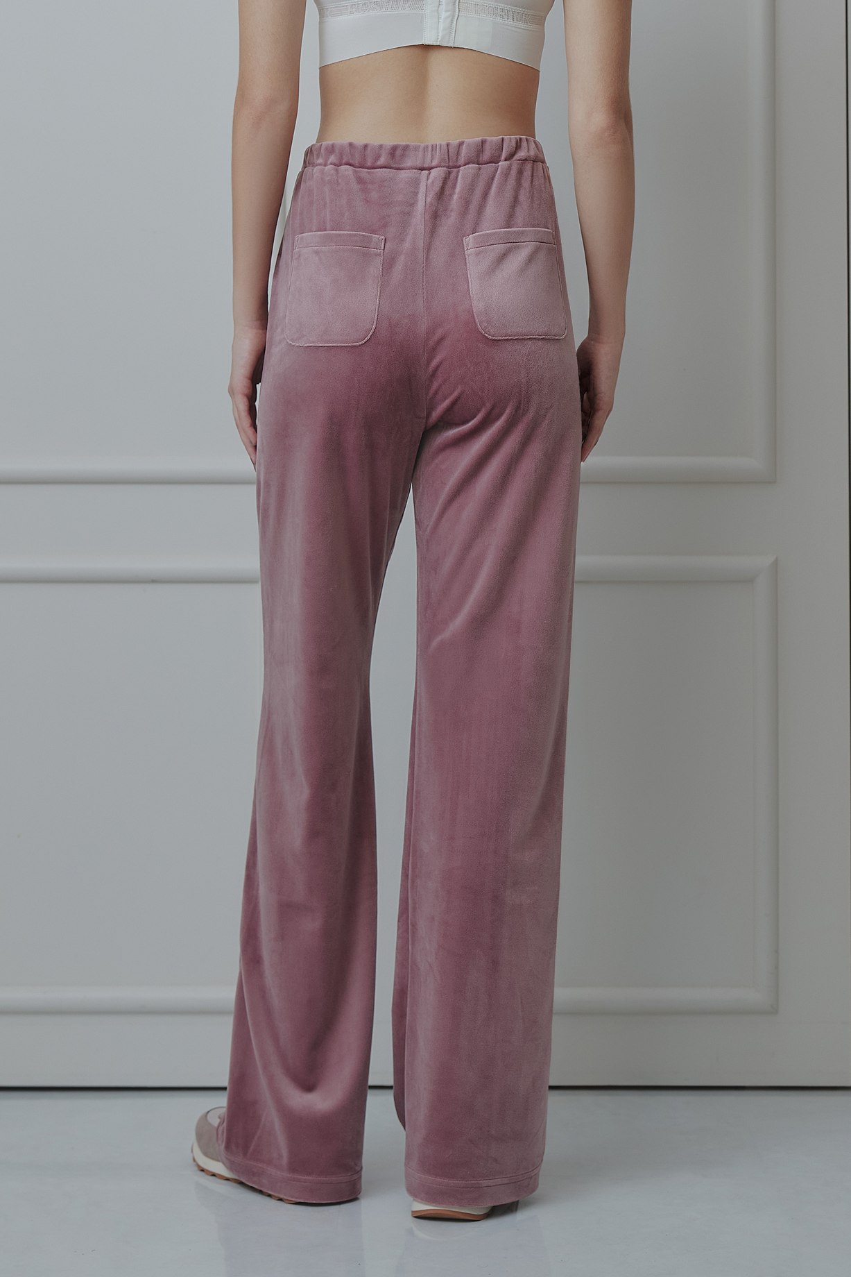 Off-Duty Sculpt Velour Pants