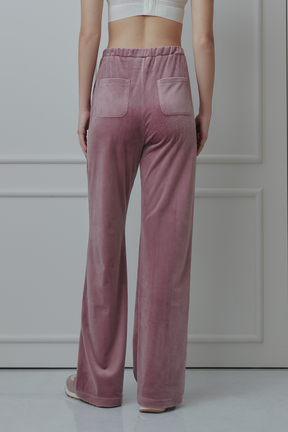 Off-Duty Sculpt Velour Pants