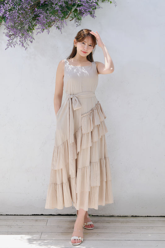 Bellina Ruffled Long Dress