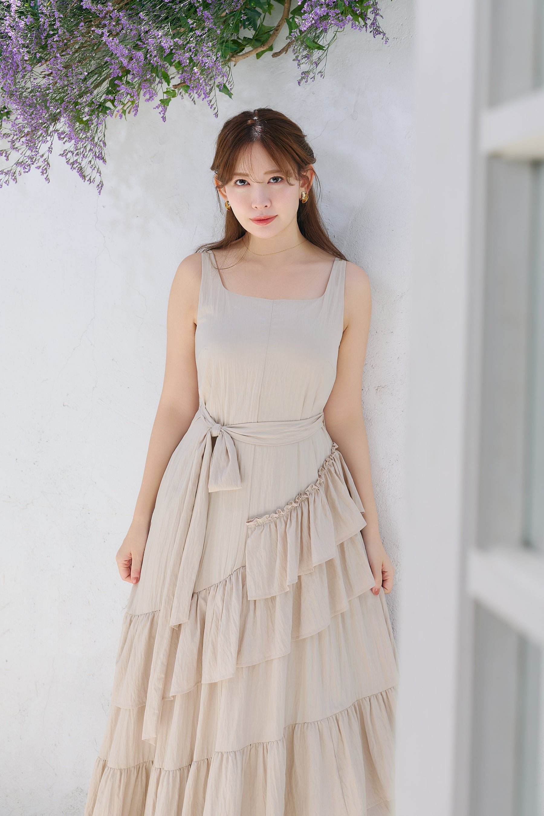 Bellina Ruffled Long Dress