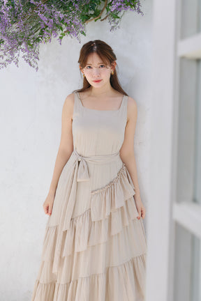 Bellina Ruffled Long Dress