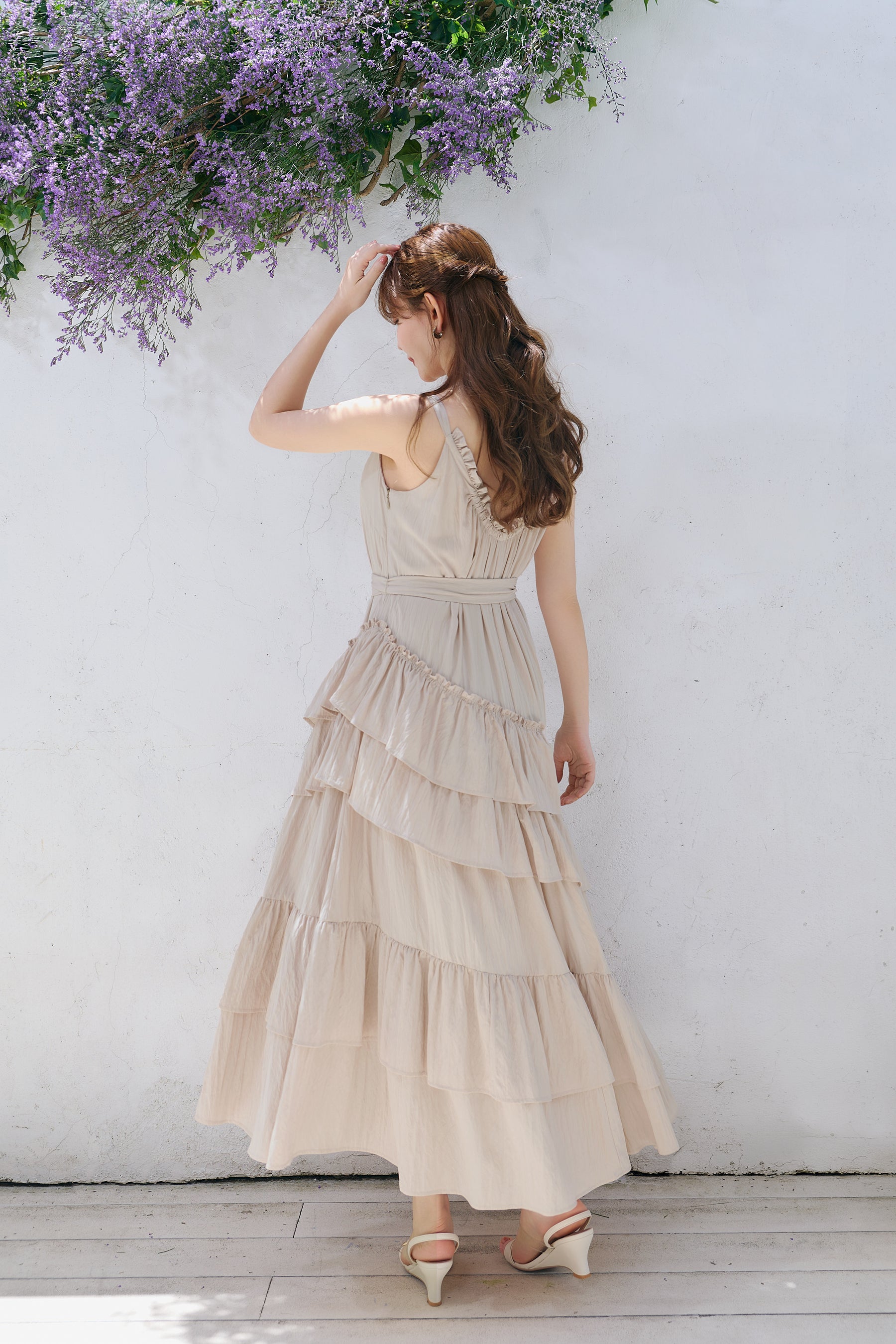 Bellina Ruffled Long Dress