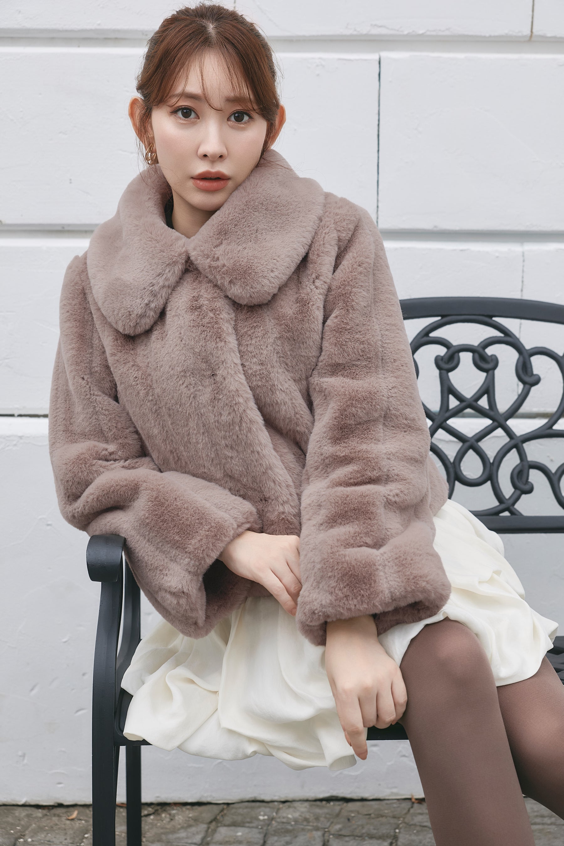 [New Color] Winter Love Faux Fur Coat