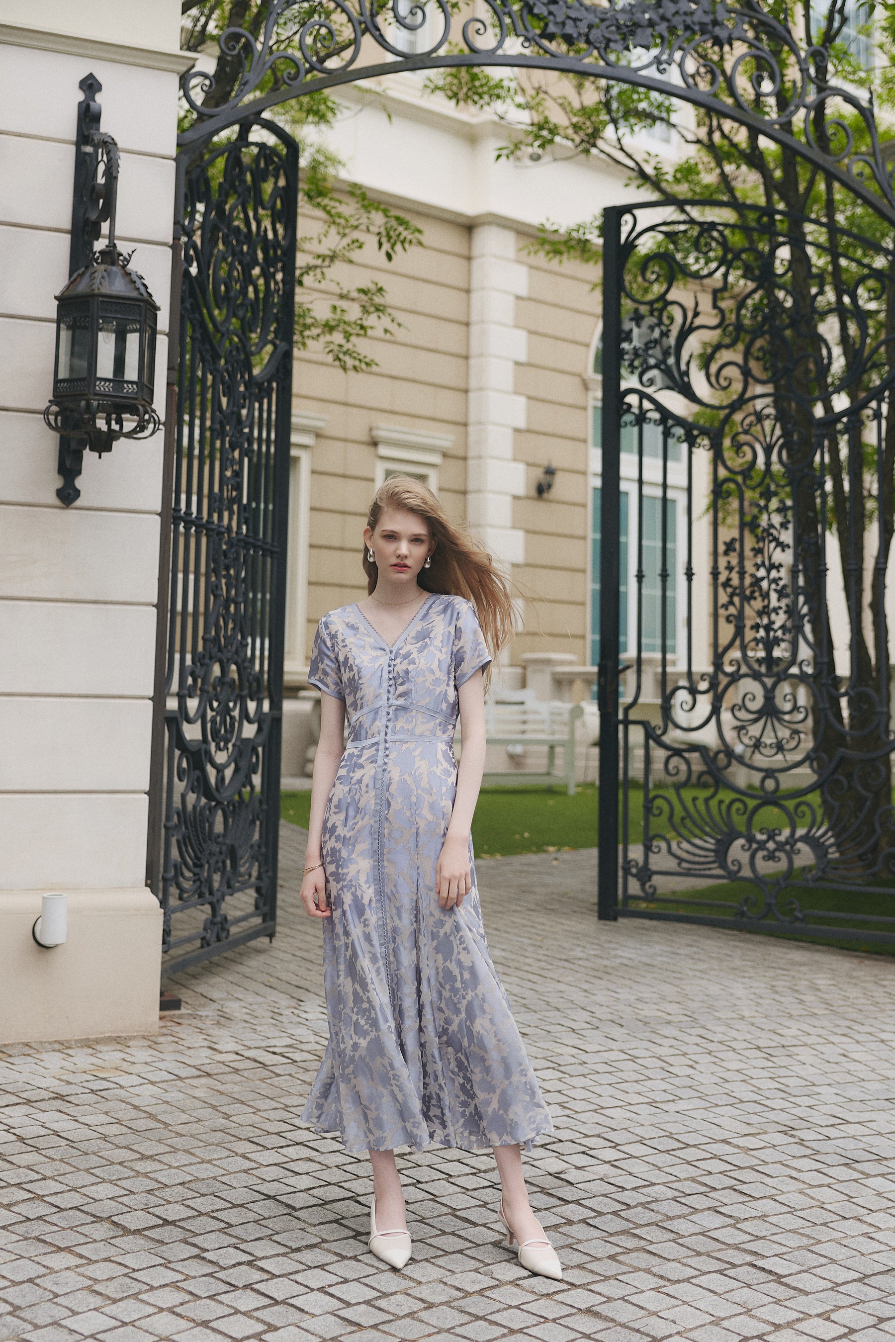 Vol.3 Floral Sheer Dress