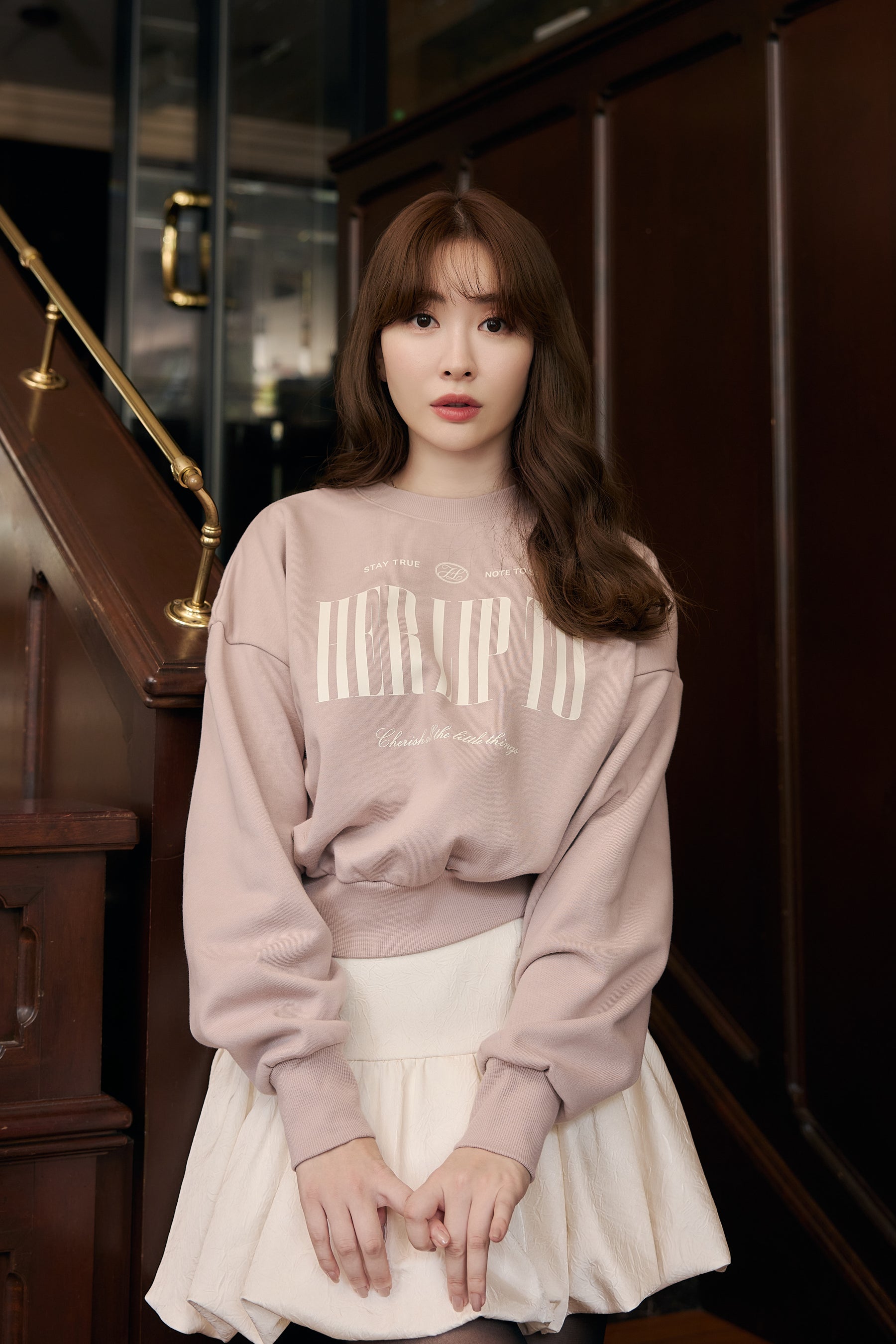 [Shipping in late December] Cherish Oversized Sweatshirt