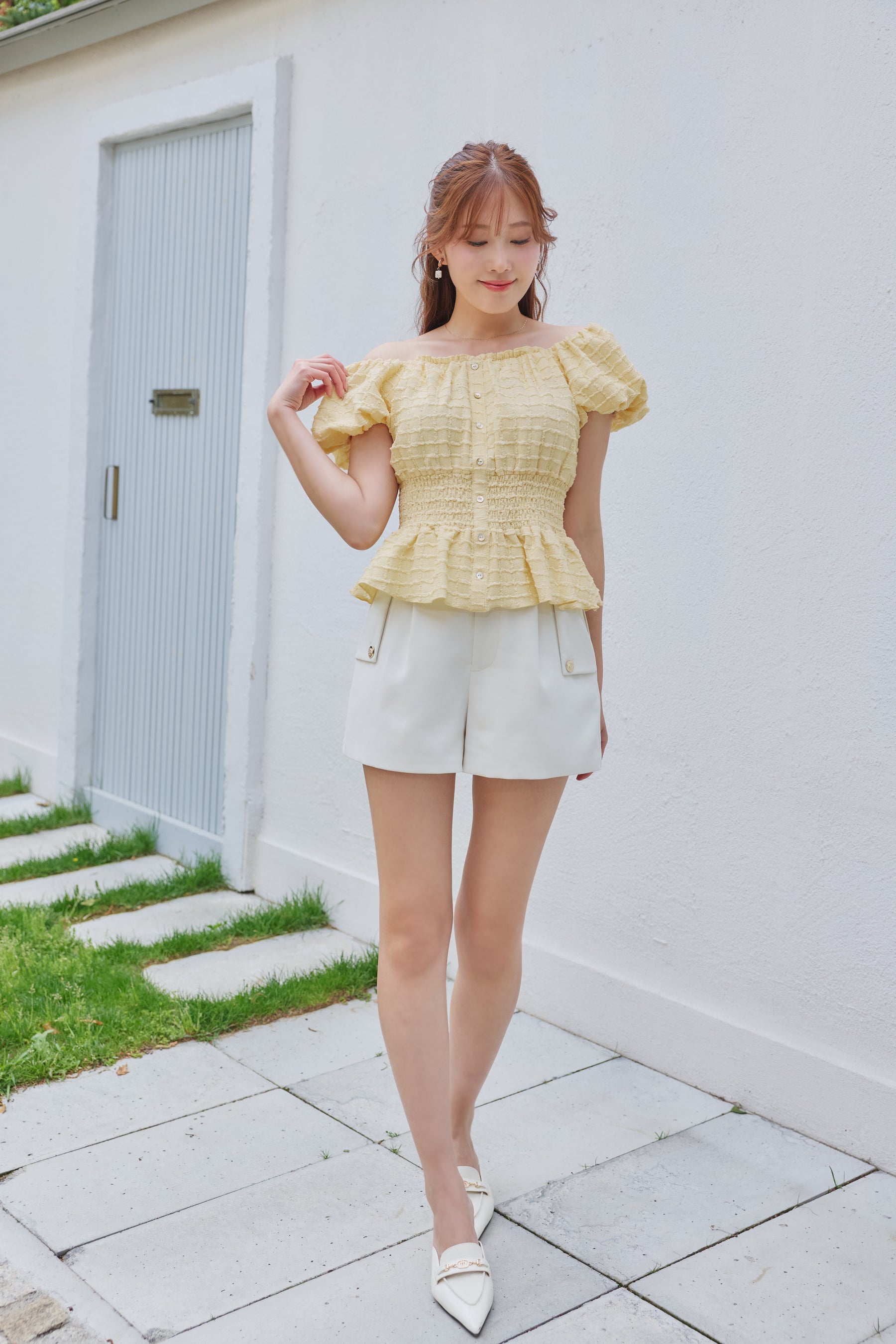 ［FOR HER］Lily Puff Sleeve Top