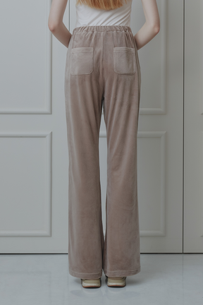 Off-Duty Sculpt Velour Pants