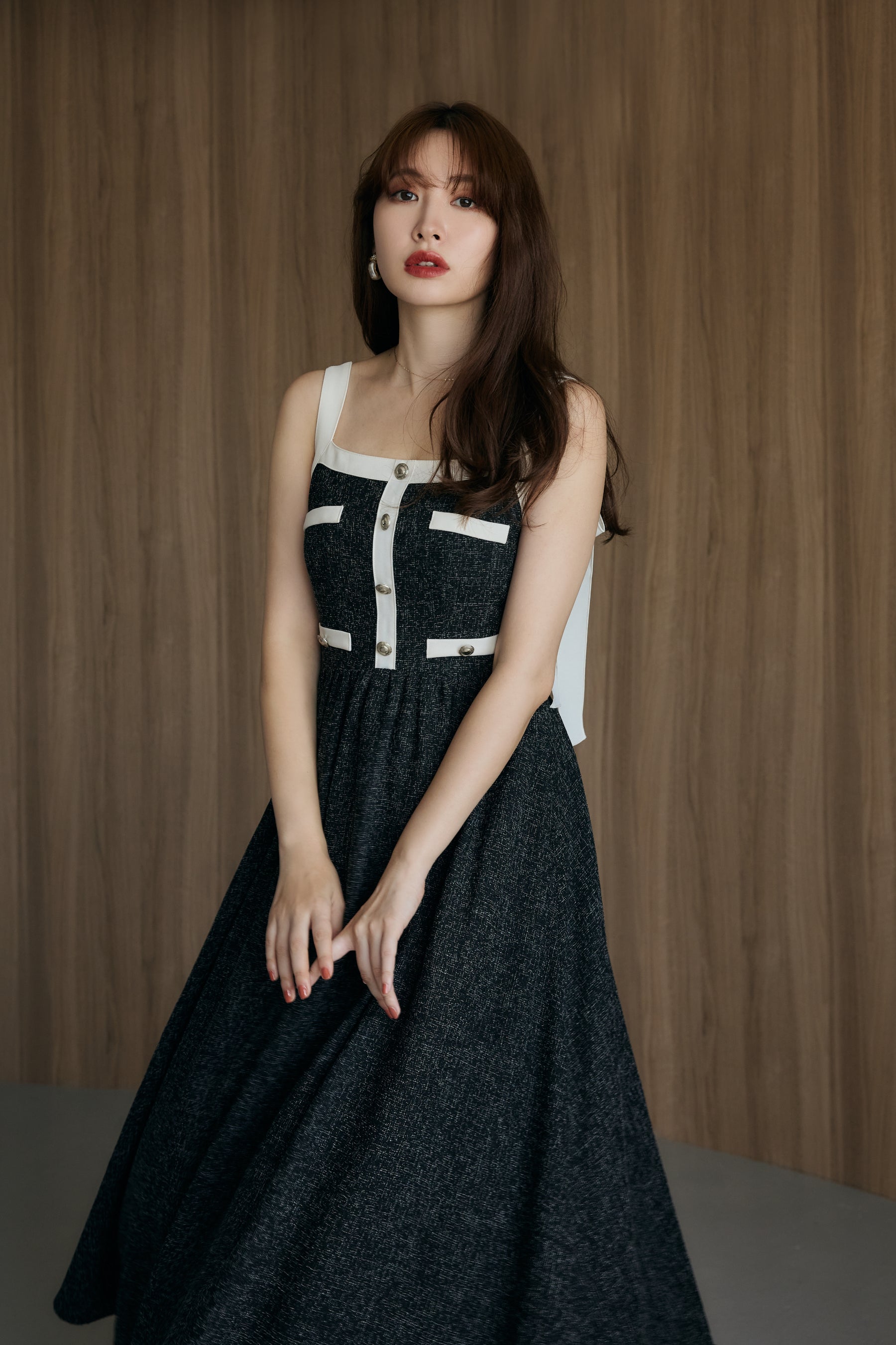 HeRIN.CYE Cocoon flare skirt ヘリンドットサイウエスト62 - ロング