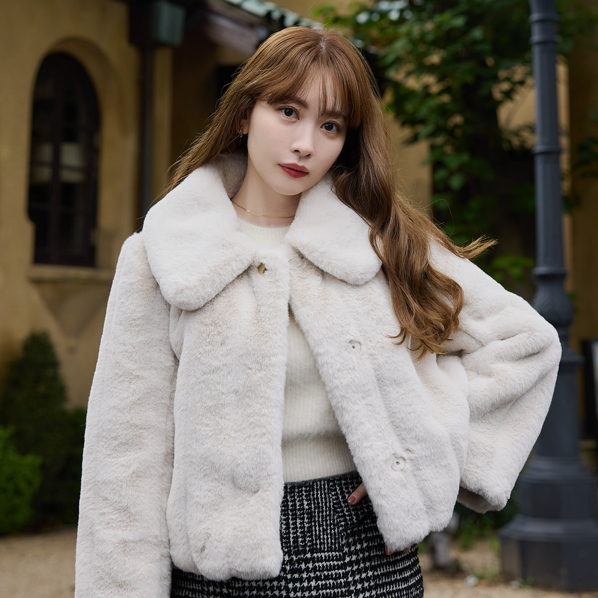 【新色】Winter Love Faux Fur Coat