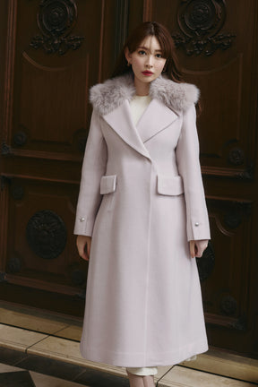 【10月中旬発送】Nicole Wool-Blend Longline Coat