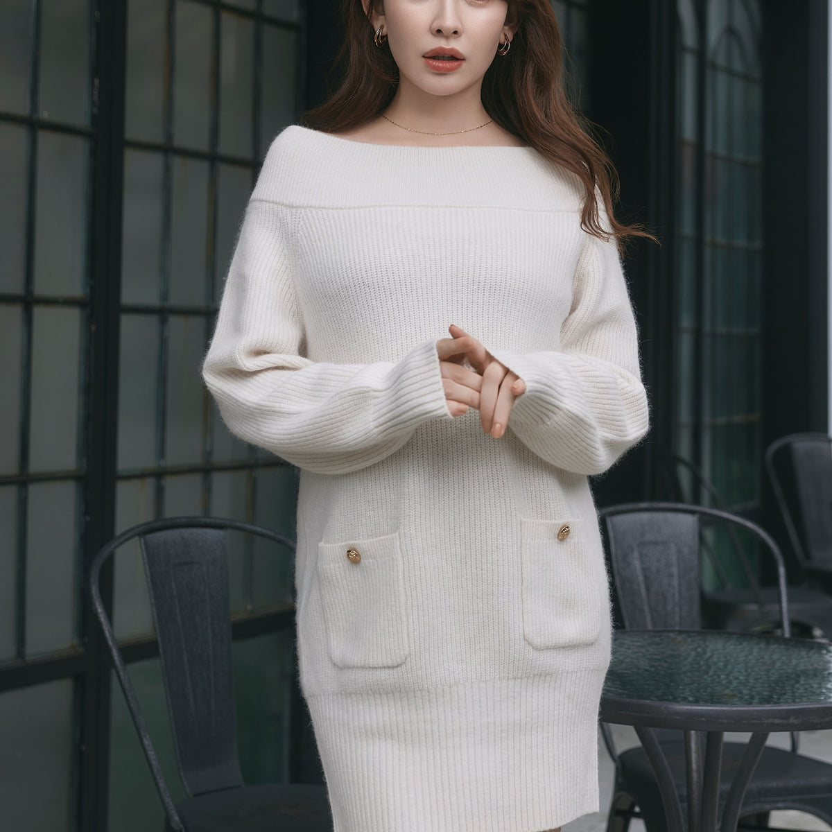 Lenora Knit Mini Dress
