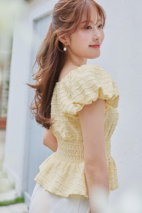 ［FOR HER］Lily Puff Sleeve Top