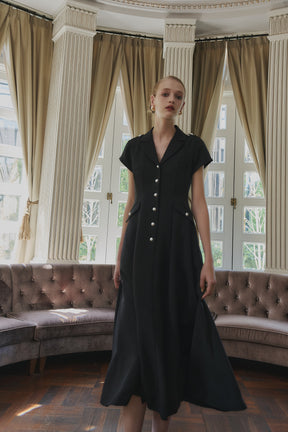 【9月中旬発送】Vol.1 Pearl Button Dress