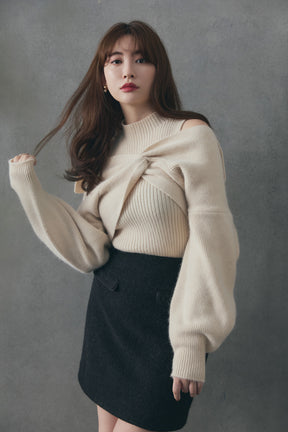 Hemingway Boucle Skirt