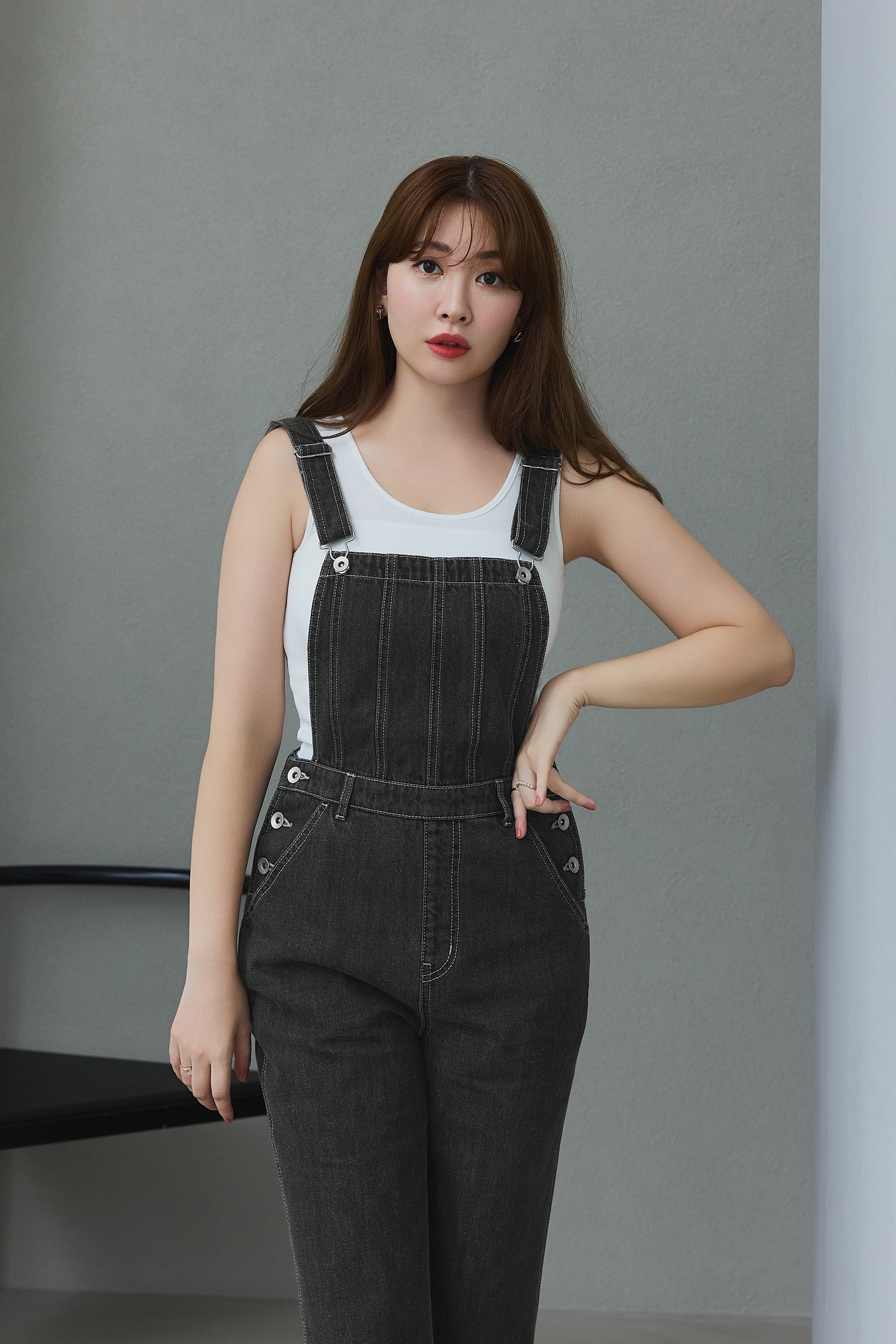 [Shipping in late July] Bowery Denim Jumpsuit