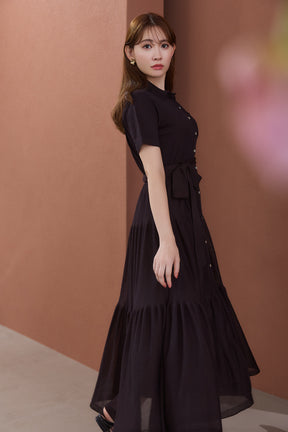 【8月中旬発送】Romane Tiered Knit Dress