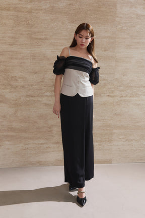 Sheer Off-the-Shoulder Top