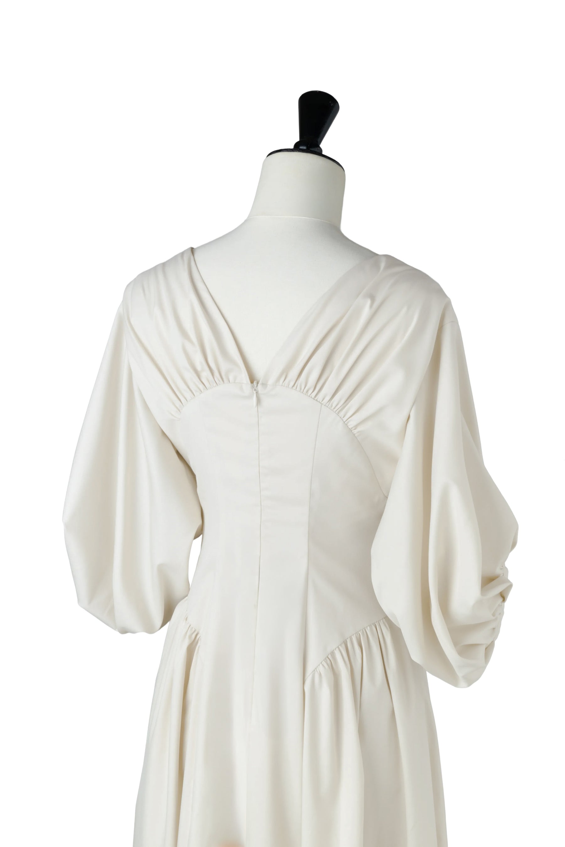 Gathered Sleeve Dress