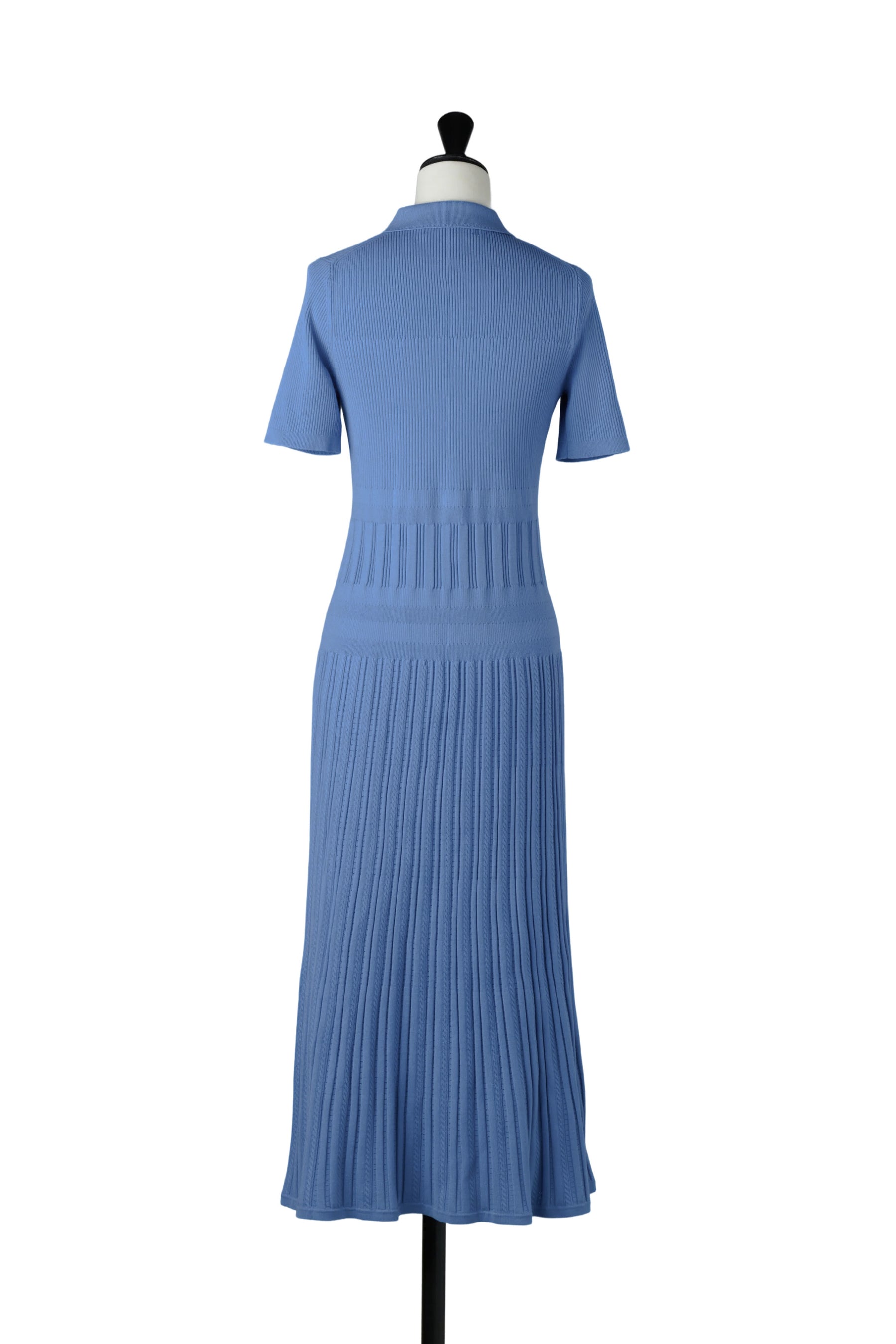 Eyelet Polo Knit Dress