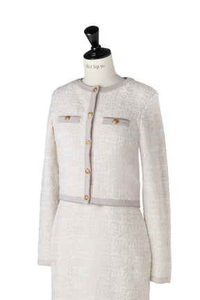 Spring Tweed Dress Set