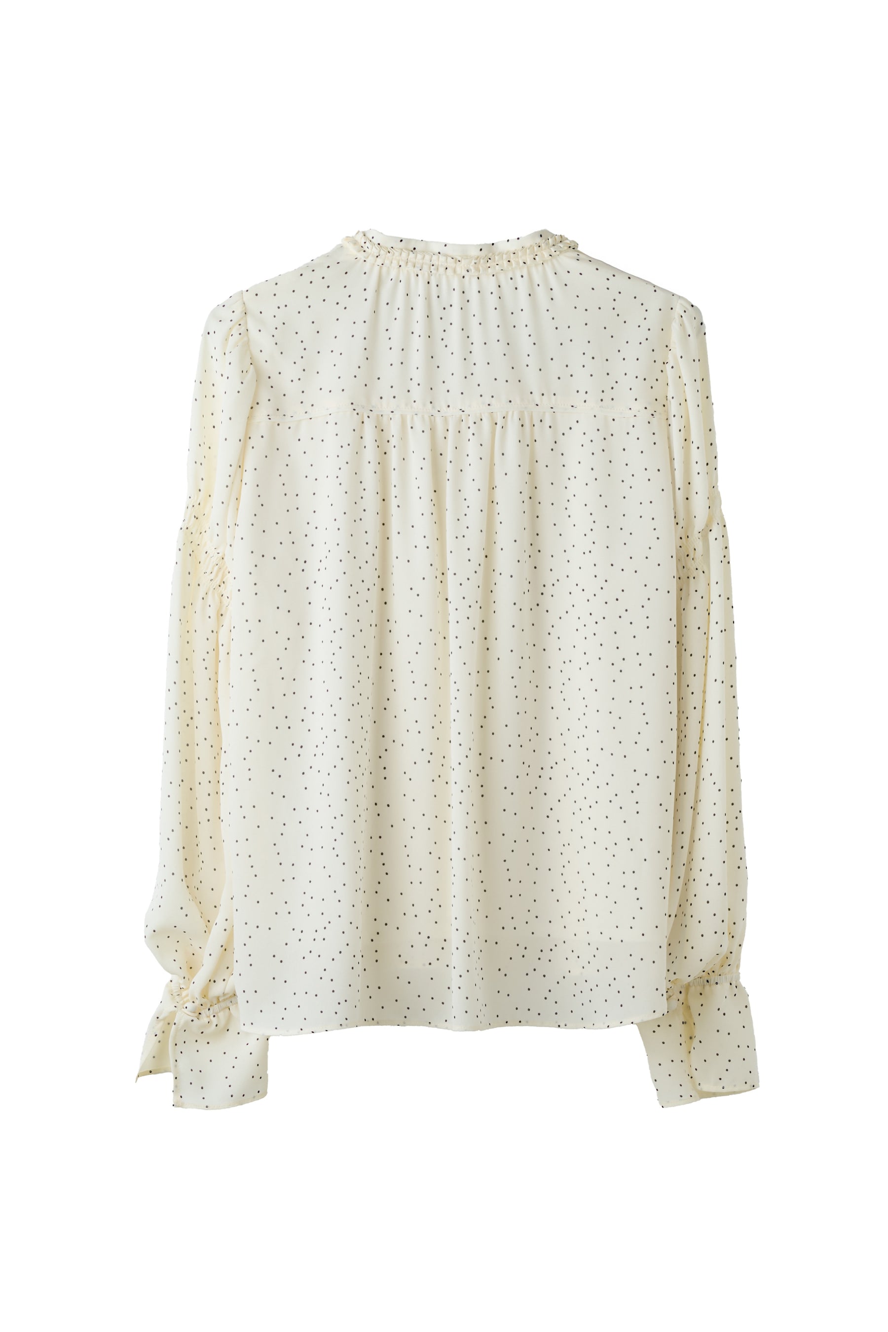 Chiffon Gathered Blouse
