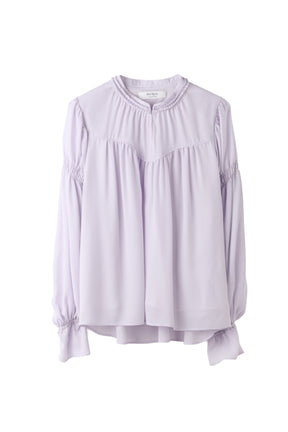 Chiffon Gathered Blouse