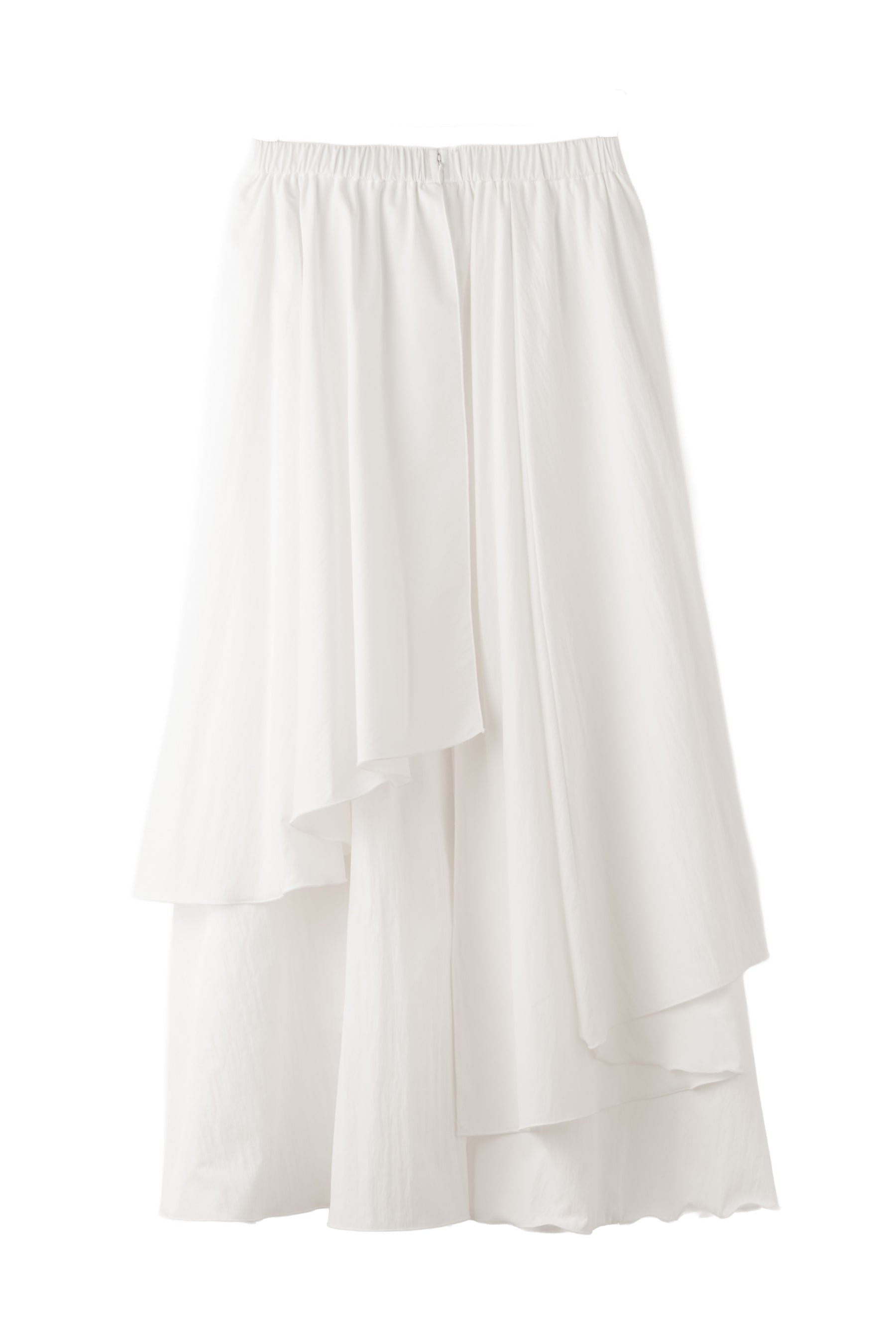 Asymmetric Tiered Skirt