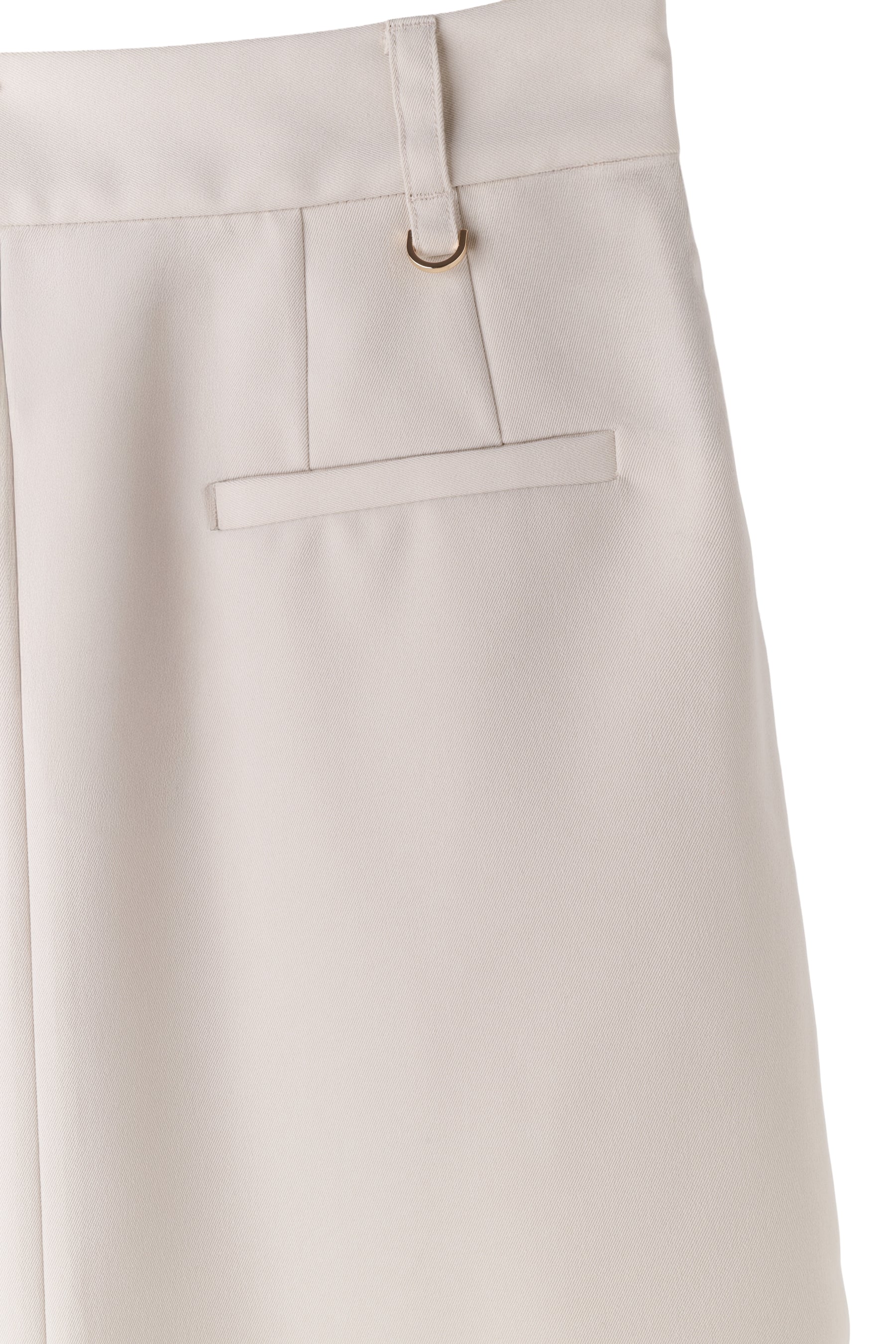 Front Slit Long Skirt